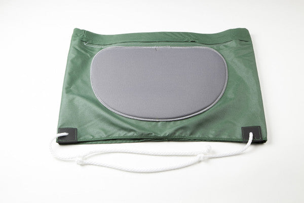 Sewn in padded insert.