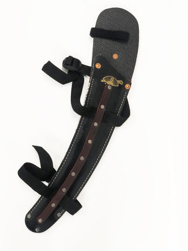 Rubberized Belted Saw Scabbard for FI 1311 w/ Leg Straps CLOSE OUT