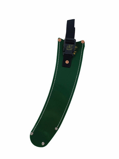 FANNO Green Rubberized Scabbard for FI 13sB Blade attached to Aluminum Socket Head