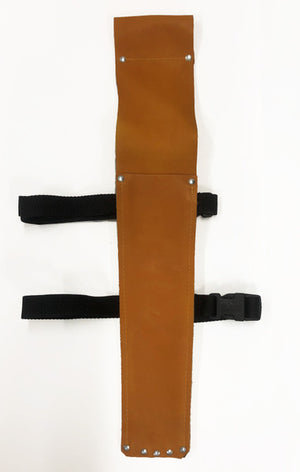 Leather Saw Sheath with Leg Straps for 13