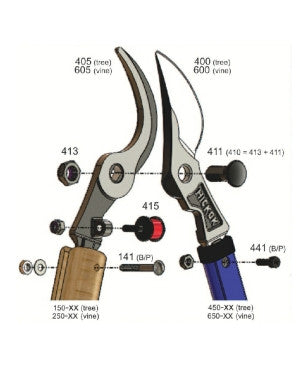 Hickok Lopper Locknut (413)